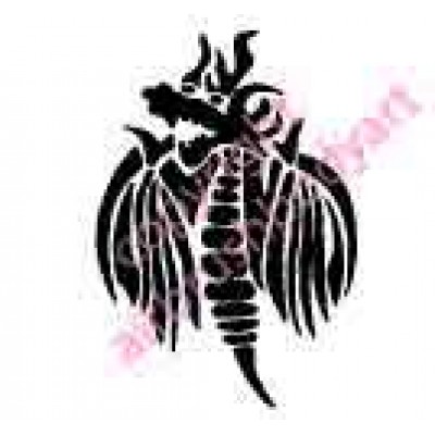 0269 dragon reusable stencil